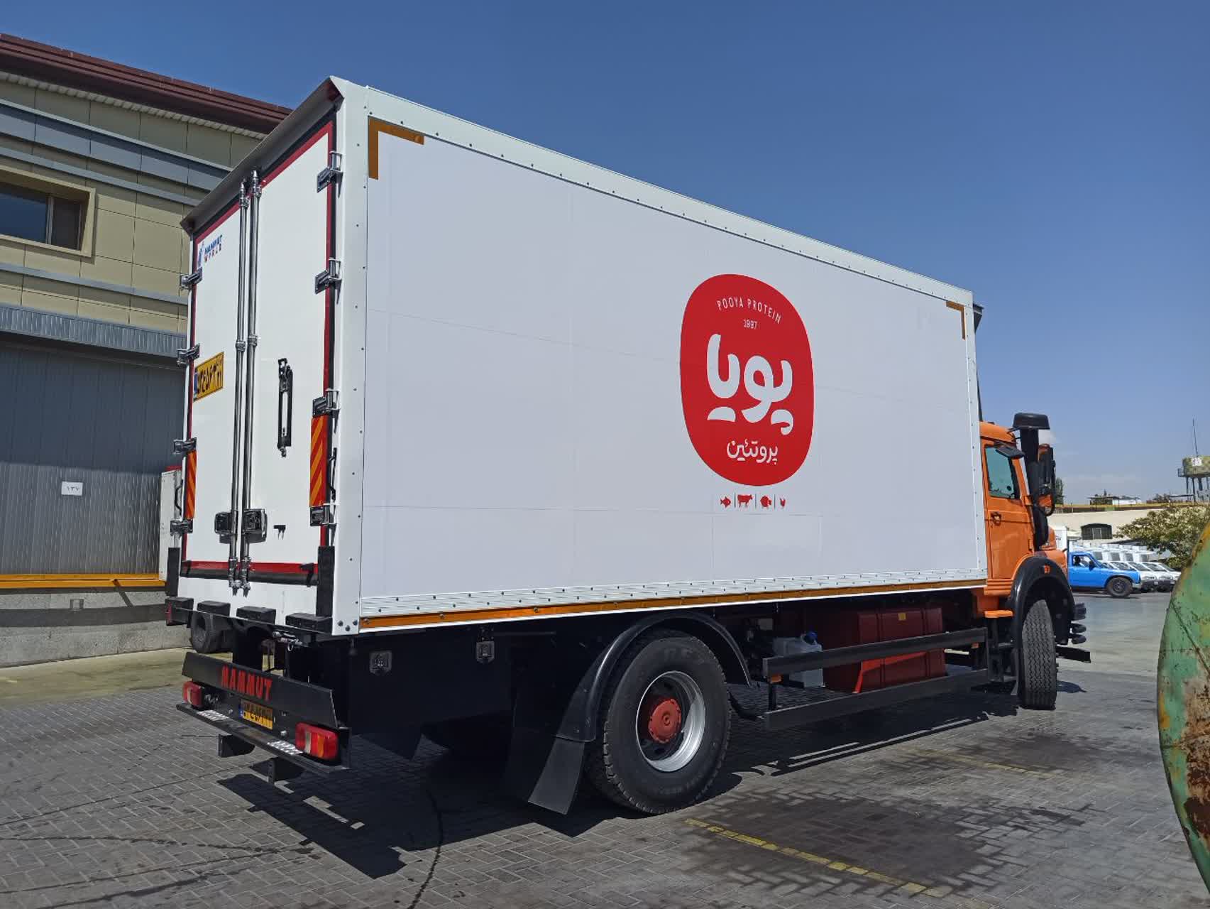 Chap-labil قیمت چاپ و نصب استیکر کامیون